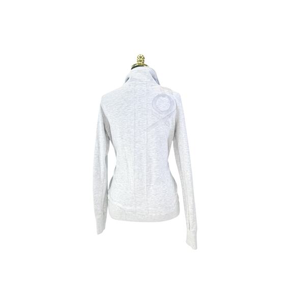 Fox Riders Grey Moto Zip-Up Sweater - Women's Size L - Picture 2 of 10